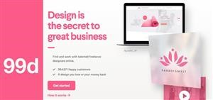 99designs Landing Page