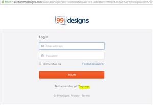 99designs Folder Design